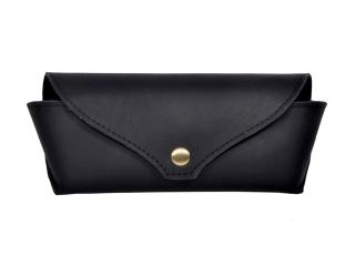 New Design Handmade Genuine Buffalo Leather Sunglasses Leather Case